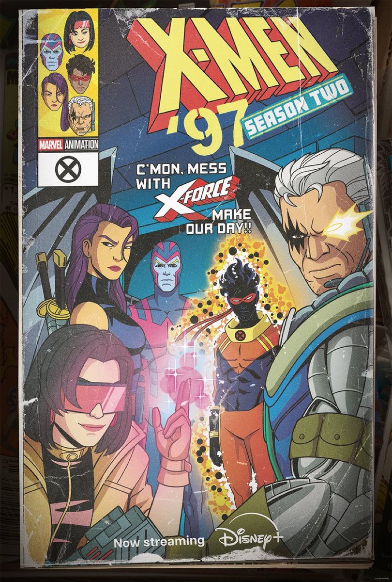 XMenUpdate's tweet photo. New #XForce97 Season 2 poster has been released. 

Now streaming on Disney+. https://t.co/SMpUKVPvBU