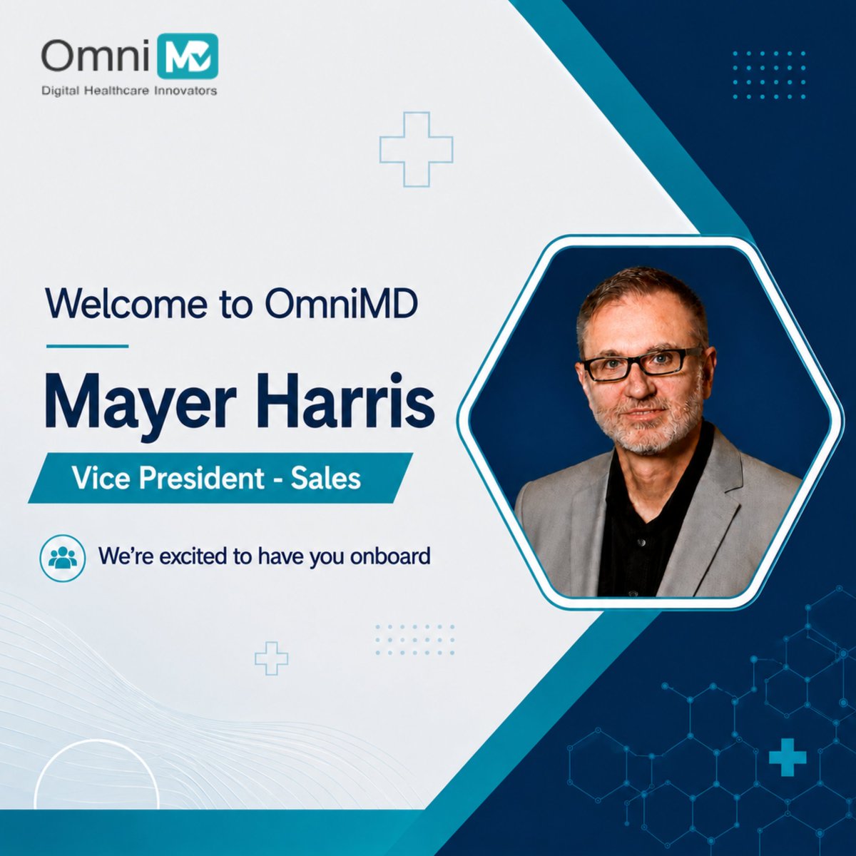 omnimd's tweet photo. Welcoming Mayer Harris to OmniMD as our Vice President of Sales.

Mayer brings strong leadership, sharp sales strategy, and a passion for building lasting client relationships in healthcare tech.

Welcome to the team, Mayer - glad to have you onboard. 👏

#OmniMD #HealthcareTech https://t.co/OnU0Fe5BOh