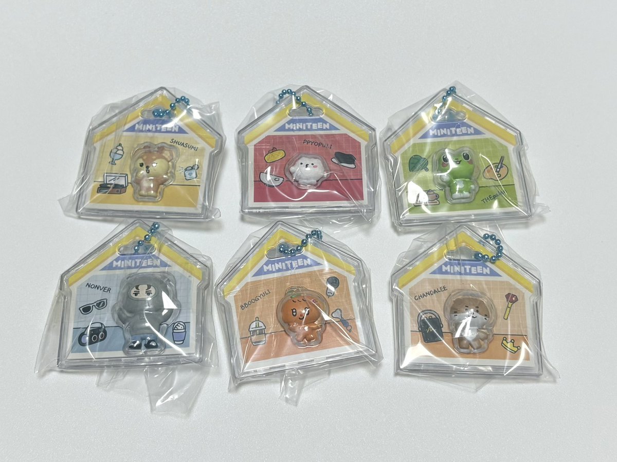 __dk27's tweet photo. SEVENTEEN MINITEEN パッケージチャーム＆グミ ミニティーン セブチ 交換

【譲】ジョシュア ウジ THE8 スングァン バーノン ディノ

【求】ドギョム

郵送での交換よろしくお願いします📮 https://t.co/u7pPURYujO