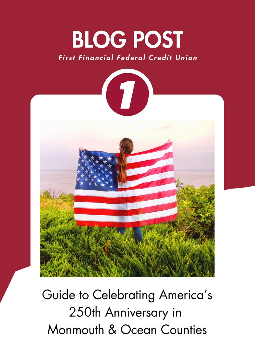 NJBanking's tweet photo. This weekend marks America’s 250th anniversary and there’s no shortage of ways to celebrate it in Monmouth and Ocean Counties! Check out our guide for local events to celebrate the special occasion. https://t.co/a4pdtCK5In 🎆 https://t.co/SJCKtOCi7x