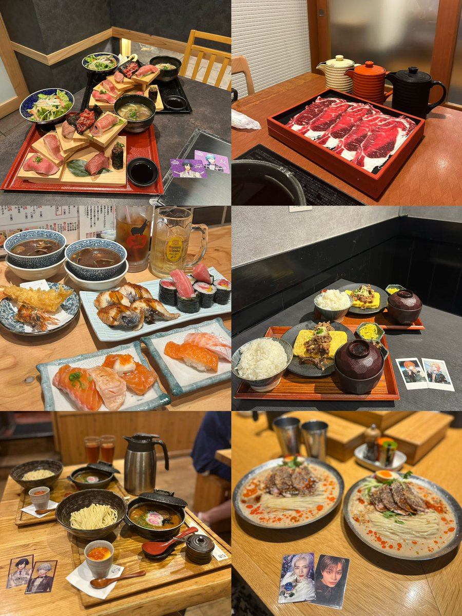chu_ksks's tweet photo. 2️⃣0️⃣2️⃣6️⃣上半期まとめ- ̗̀( ˶^ᵕ'˶)b
ver.ご飯🍚 https://t.co/HjrH7UT4Zf