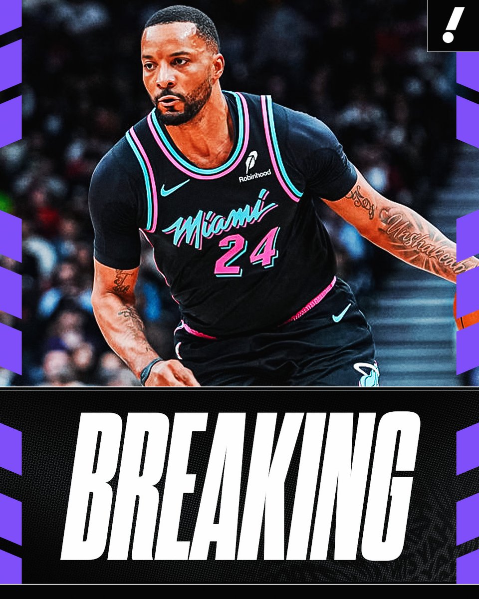 YahooSports's tweet photo. BREAKING: Norman Powell has agreed to a two-year, $45 million deal with the Chicago Bulls, per @ShamsCharania. https://t.co/v0vCUlXQPr