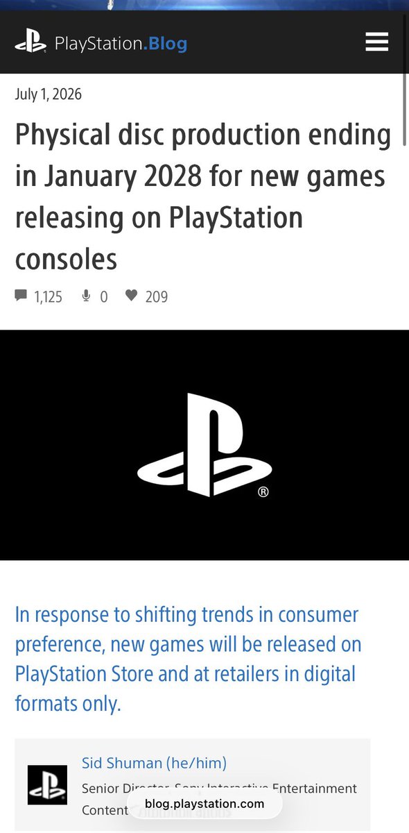 saulnipolz's tweet photo. Fuck you @Sony @PlayStation https://t.co/4lwSYPDXa5