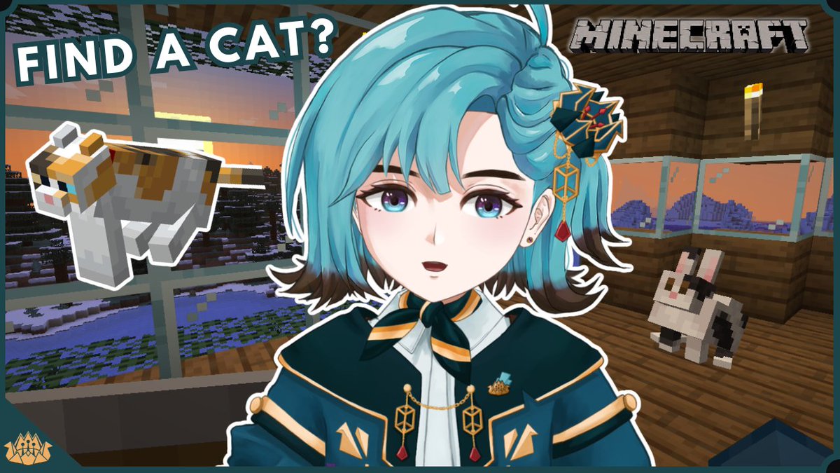 MavienaRenkoii's tweet photo. Not addicted to Minecraft yes. 

I'm not sure which server to explore  (a realm server or my Java) but our main mission is to bring home a cat on either 🐾

9AM JST (7/2) | 8PM EDT (7/1) https://t.co/CjHEotFfpr