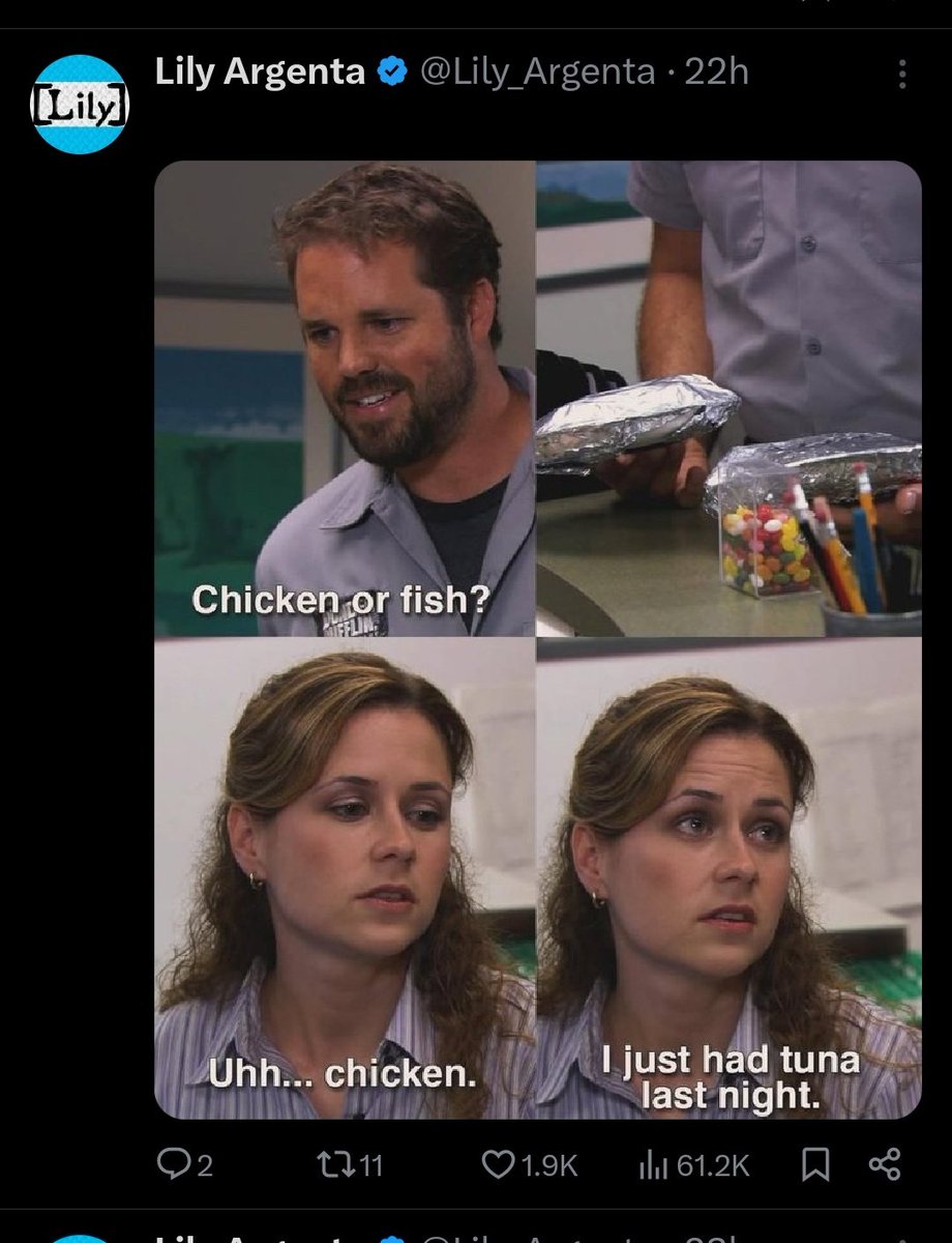 badjokesonly27's tweet photo. @Lily_Argenta How many times a week you post the same images? also i'm not sure if that dialogue happened https://t.co/5cTyGb7kLj