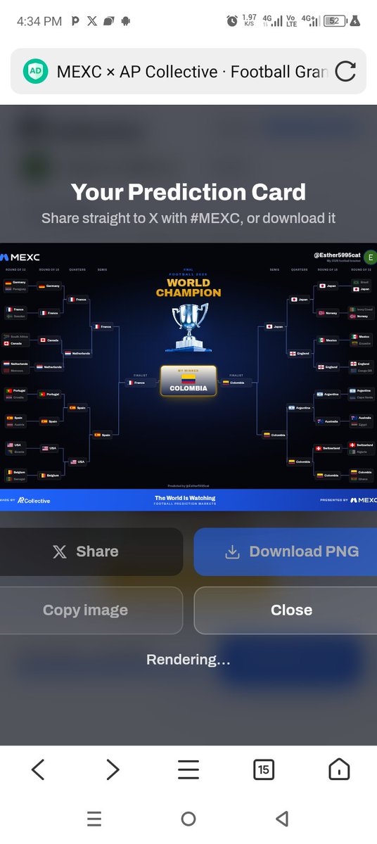 Esther5995Cat's tweet photo. Columbia is winning the world cup https://t.co/1Oa8E909UG