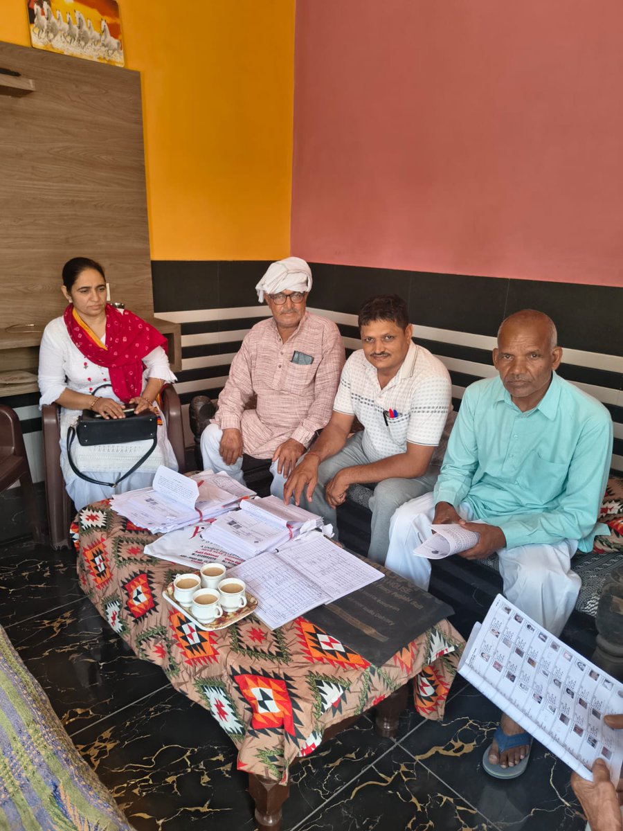 electionsonipat's tweet photo. Filling EF by BLOs https://t.co/PqBcEZGh6n