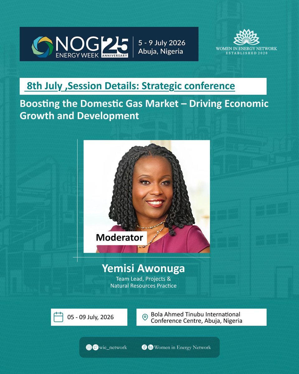 WIENetwork's tweet photo. The Women in Energy Network (WIEN) is proud to celebrate 10 outstanding WIEN Women who will be speaking at the 25th NOG Energy Week Conference &amp; Exhibition.

Meet our distinguished speakers: https://t.co/Y6E44PI8Tr