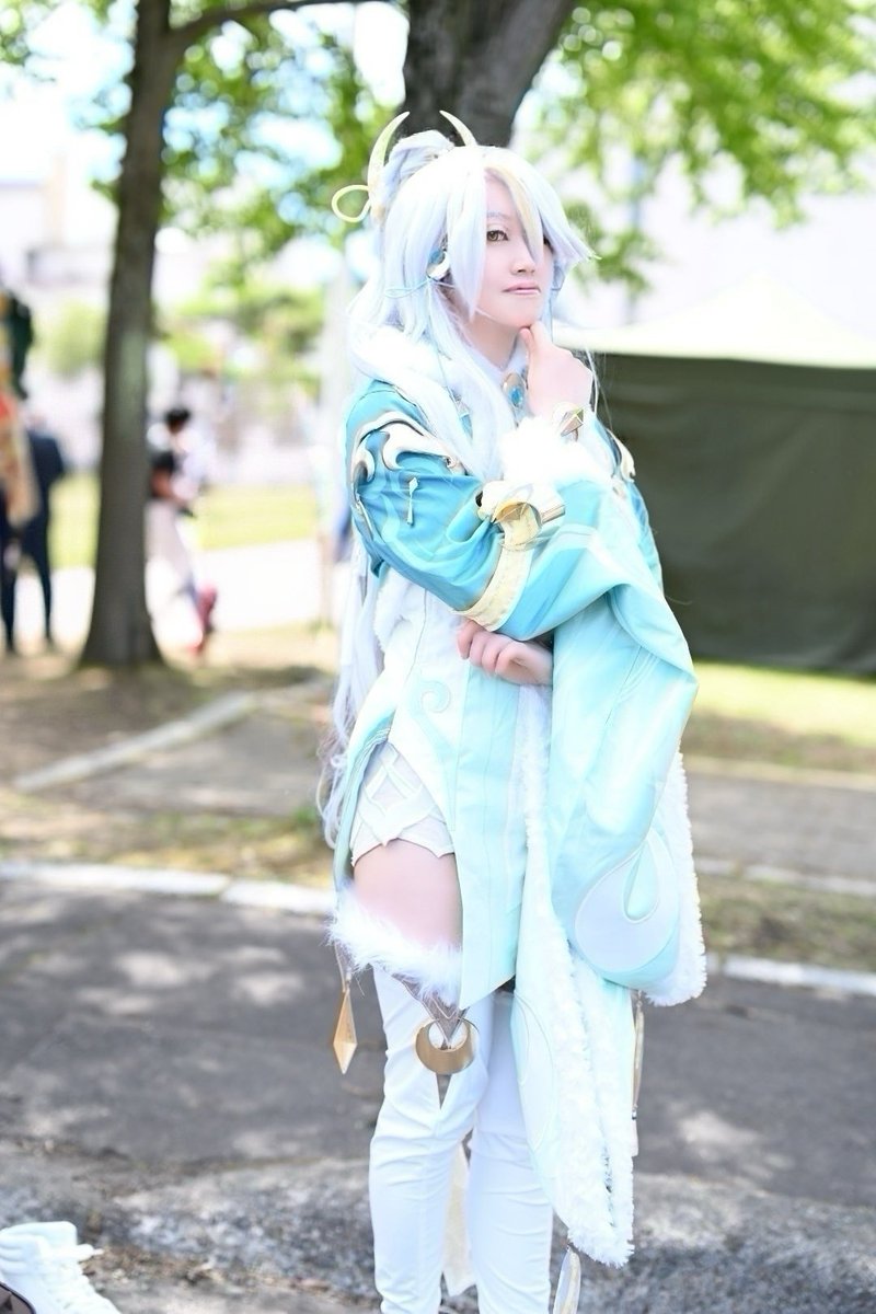 IovEls_m1kyrapu's tweet photo. cosplay/原神 茲白

白馬の仙人

📷️ひろきすずさん @vdAlJY2FAhxcGDF

#TMAF 
#TMAF2026 https://t.co/4iq9o6HZHs