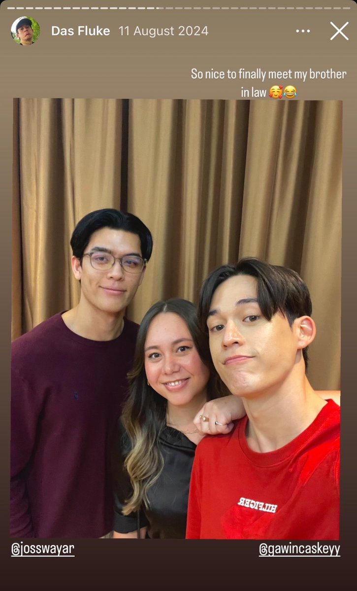 bincovers's tweet photo. I rather listen to actual family idk about some y’all 😌

#JossGawin #จอสกวิน https://t.co/Hdsj3hKATN