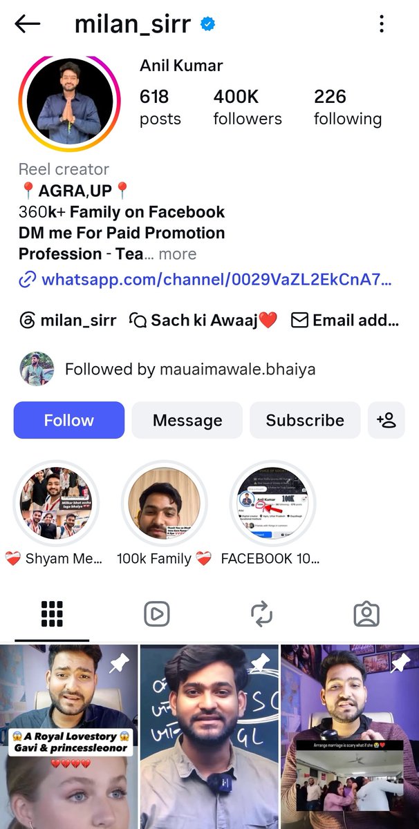 TheMuslim786's tweet photo. extremist Anil Kumar from Agra spreads misinformation against Muslim youth and celebrates it.

👇 6/n https://t.co/o25tgWukPE