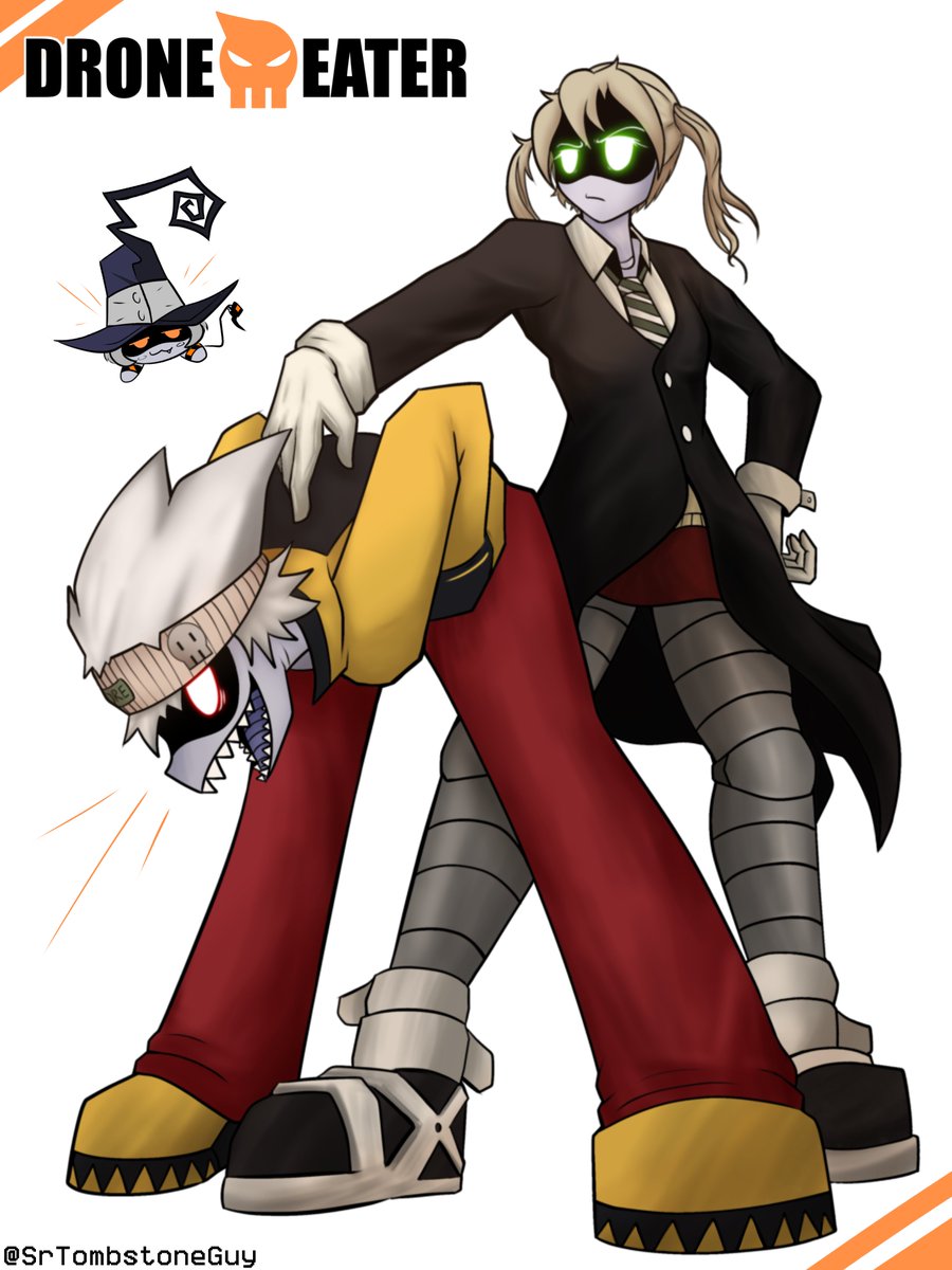 SrTombstoneGuy's tweet photo. Drone Eater 🤖👻
#mdtwt #MurderDrones #SoulEater https://t.co/EVCtO8gxCO