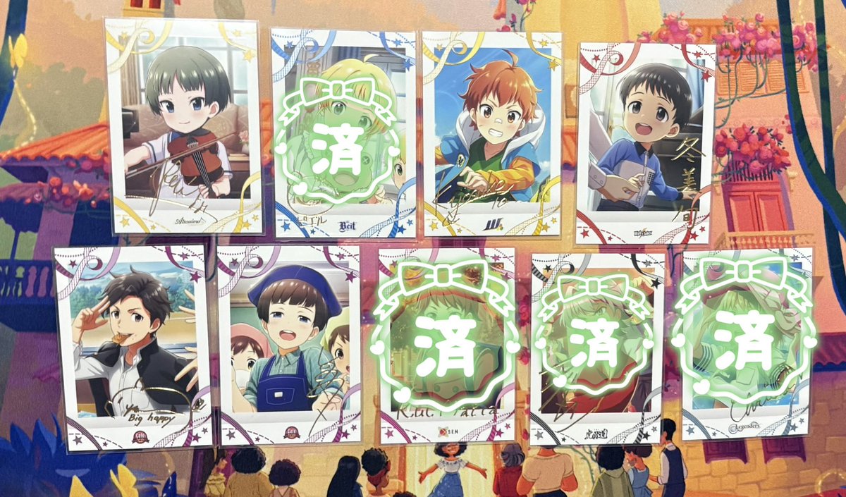 27695980mn's tweet photo. 【交換】アイドルマスター SideM ぱしゃこれ  10弾 

⭐︎箔押し
譲：画像1
求：龍、一希、志狼

⭐︎ノーマル
譲：画像2
求：英雄＞大吾、かのん

郵送での交換を希望しています。
検索からでも気軽にお声がけください。 https://t.co/PhHB7EI0NE