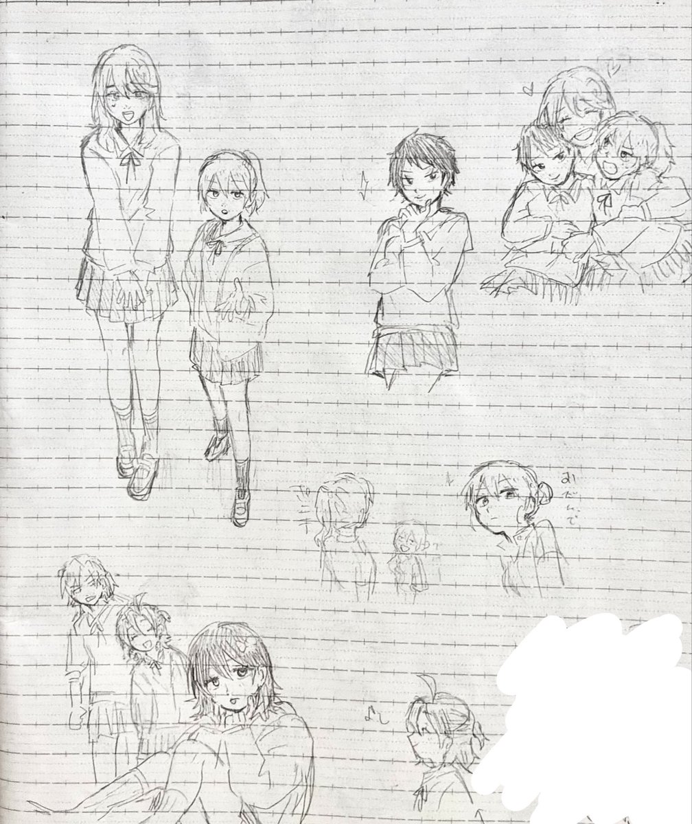 Tabekata123's tweet photo. 絵が未熟で笑ぅでも好きなのでここで消化 https://t.co/smrwPptNdI
