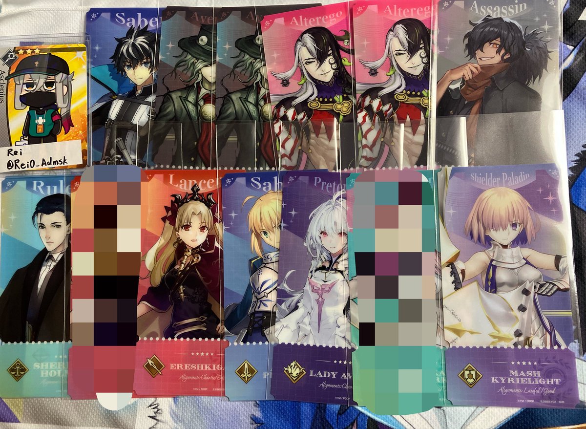 チケットライクコレクション fgo 譲 ＊…シャルルマーニュ.巌窟王.道満