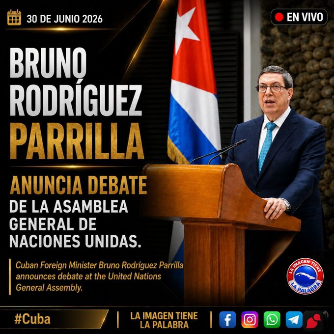 CtsiCuba's tweet photo. #Cuba anuncia debate en la #AGNU próximo día 7 bajo el tema 38 de la agenda, titulado “Necesidad de poner fin al #bloqueo económico, comercial y financiero impuesto por los EEUU contra Cuba https://t.co/aNmfbawz3Z