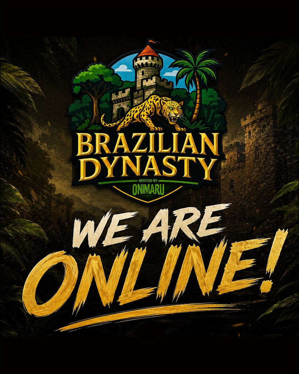 OnimaruEsports's tweet photo. 🔴 We're LIVE!
Watch the Brazilian Dynasty now!
 https://t.co/FVsrYsYfFI

https://t.co/u4cz8fcM13 https://t.co/8LTtFgn3yH
