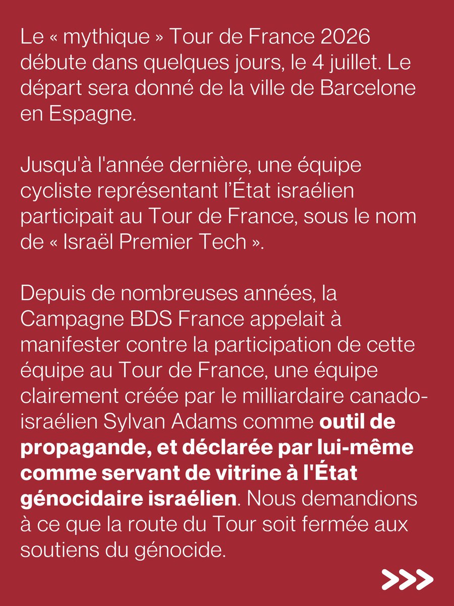 Campagnebds's tweet photo. Aujourd’hui, il n’est plus possible de porter la marque « Israël » et de s’afficher comme le porte-voix d’un État génocidaire. 1/2 https://t.co/GtDqRSCO9D