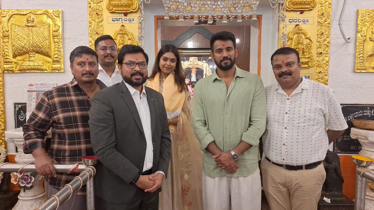 imprathapsetty's tweet photo. @darlingkrishnaa leads Prakash Booduru’s new film under Akash Pictures, directed by @PCSekar Comedy thriller film. Title revealing soon.

#darlingkrishna #pcshekar #kannadanewfilm #kfi #kannadanewmovie #tstudios #prathapsetty https://t.co/B4tWlVzzf9