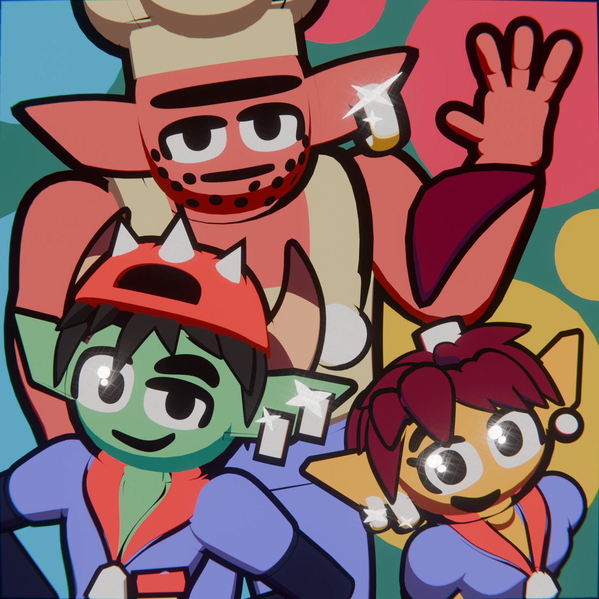 PressUpStudios's tweet photo. Here's some reference for the type of style I'm trying to go for here, these are some of my own models. https://t.co/sRpMmxLrkv