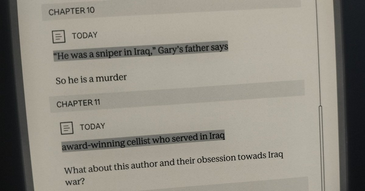 merserious's tweet photo. reading this popular novel and all i can think about is how obsessed this author about a war that has absolutely nothing to do with the plot https://t.co/YIU0HF1fso