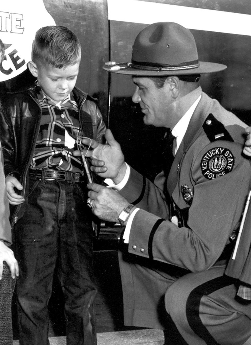 kystatepolice's tweet photo. Today marks the 78th birthday of the Kentucky State Police. Since 1948, we have built a strong legacy of service, professionalism &amp; public safety throughout our state. As we reflect on our journey, we honor the men and women who have shaped the agency into what it is today. (1/2) https://t.co/gXGdhahSRw