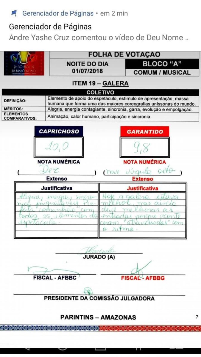 pablopimenteo's tweet photo. o assunto é nota de galera dos festivais passados vamos falar da única q abandonou o boi em 2018 https://t.co/r38vcTaz0M