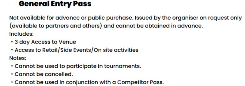 ila_JDG's tweet photo. There wont be any general entree pass.

[Not available for advance or public purchgases] https://t.co/HKuzEUCGsR