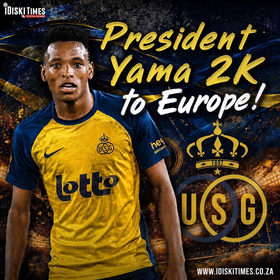 iDiskiTimes's tweet photo. 🚨 𝗥𝗘𝗟𝗘 𝗗𝗘𝗧𝗔𝗜𝗟𝗦 

Relebohile Mofokeng is expected to arrive in Belgium today. 

The deal is slightly higher than €3 million (R56 million) and Mofokeng will pen a four-year deal with Royale Union Saint-Gilloise.

[via @sachatavolieri] https://t.co/pPOafvzwvS