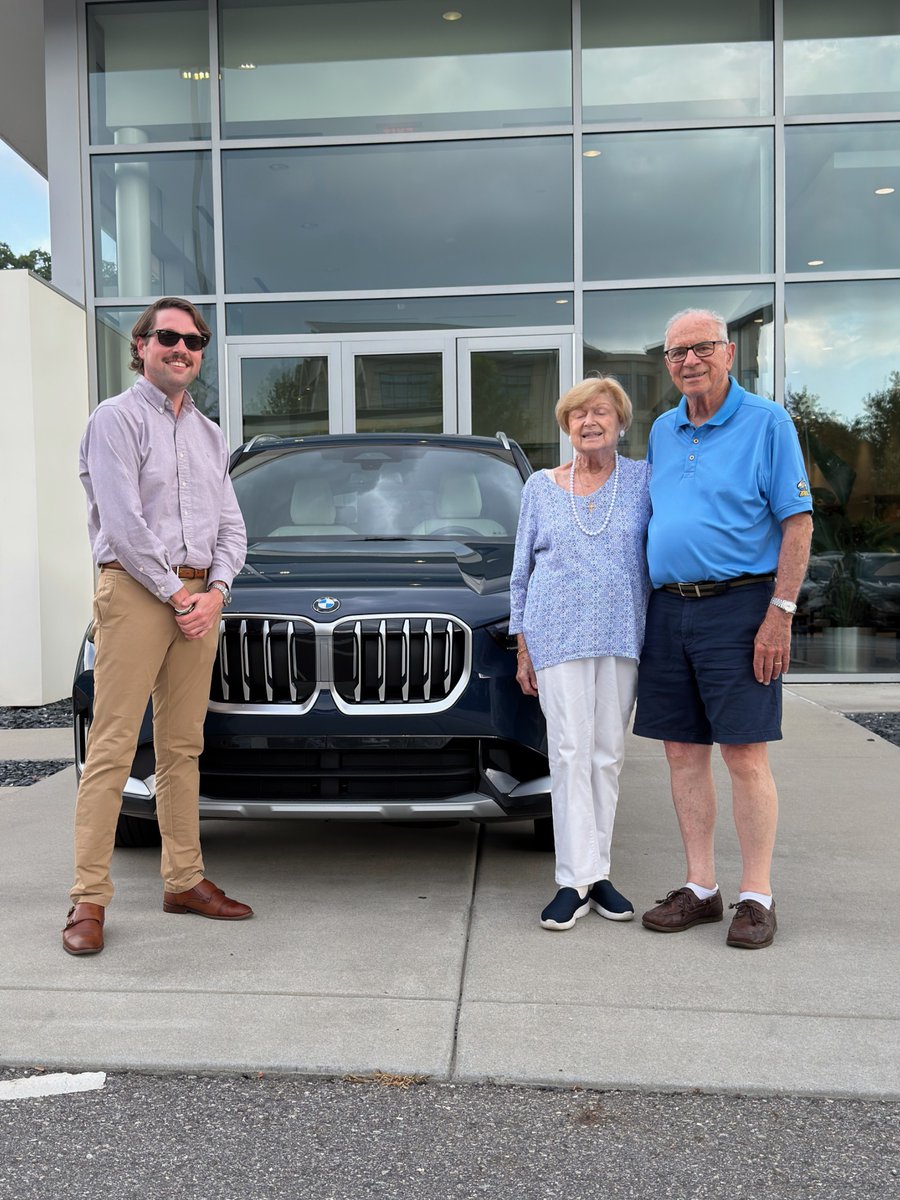 FieldsAuto's tweet photo. THE KEYS ARE THEIRS NOW.
Congrats to Donna &amp; Richard B. on their 2026 BMW X1 and thank you for choosing the #FieldsFamily! Kudos to our team member, JT Williamson, on a stellar delivery.

https://t.co/o6GWzbri66 | (828) 681-9900
.
#BMWAsheville #BMWX1 #BMW #Asheville https://t.co/5k89n2Z6Zj