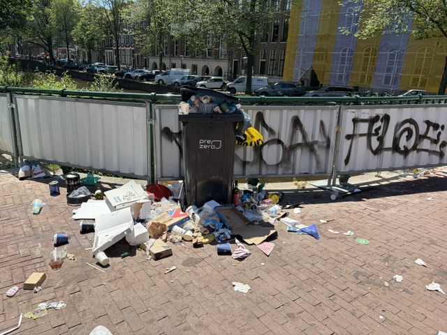 ThisAmsterdam's tweet photo. It's been almost two years since we last posted and Amsterdam has not got any cleaner! https://t.co/GWaL2iFqzE