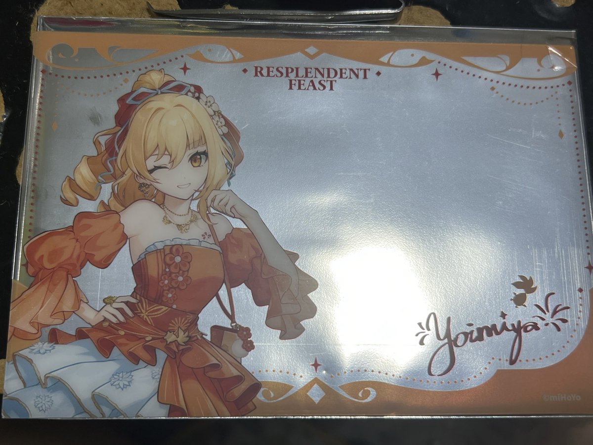 xcbql241102's tweet photo. 【交換】原神　煌めく夜の宴　ファンビレ　fantasy village　特典　クリアカード

【譲】宵宮

【求】アルハイゼン、放浪者、神里綾人

郵送または横浜駅付近手渡し

検索からでもお気軽にお声掛け下さい。 https://t.co/1z3G5984yb