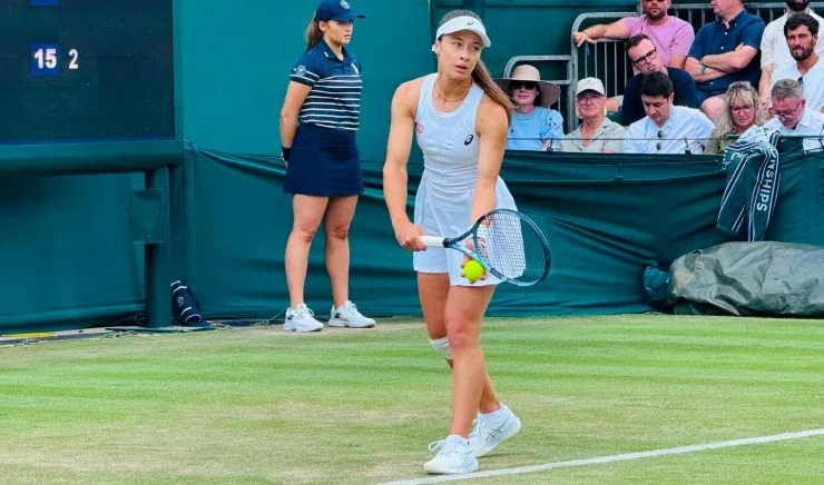 Zeynep Sönmez'den Wimbledon'da Veda: İkinci Turda Durdu