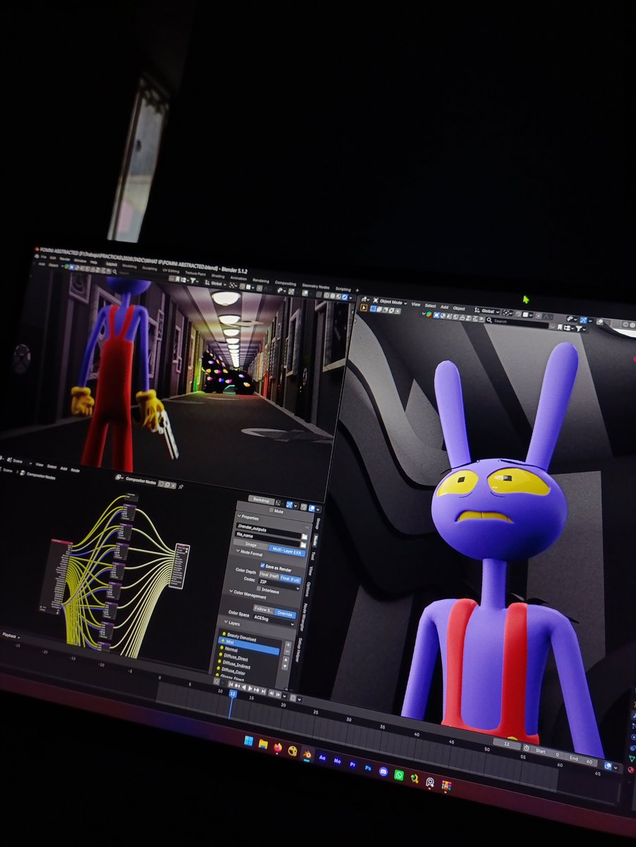 yulhfx's tweet photo. Probando cositas...

#b3d #tadc #jax #pomni https://t.co/VNMJNlfqB1
