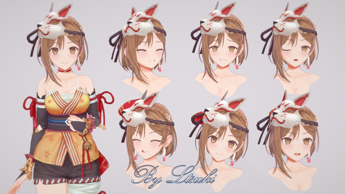 Ltsuki12's tweet photo. A25 レスレリアーナのアトリエ ライザ Ryza 「極東の旅人」
＃レスレリアーナのアトリエ ＃レスレリ #コイカツ #3d #commission
#ライザのアトリエ #ライザ
#アトリエシリーズ https://t.co/8g3sXswX1L