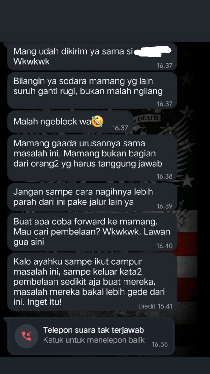 Mahasiswatingka's tweet photo. MBAK LU SEHAT? LU YG LAMARAN , KELUARGA BESAR LU DI SURUH PATUNGAN WKWKWKWK

Kronologi: si anak sialan ini mau lamaran di tempat nenek nya minta keluarga nya buat masak2, ya oke. tp gamau pake dekor krna takut tekor, eh milih dirumah sodara nya yg gapake dekor. Krna org dirumah itu gak akur sm keluarga yg lain jd gada yg mau bantuin masak, akhirnya dia maksain lamaran di gedung abis 20jt. Terus nyalahin semua keluarga nya karna katanya salah mereka ga bantu masak masak, PLENGERRRR ANJINGGG

Usut punya usut dia lagi BU karna mau nyamperin laki nya di luar kota, suami nya kerja disono tp dia ga dibawa, tinggal dirumah orgtua nya. HPL 1 bulan lagi, dag dig dug gak ada duit wkwkwk

Mau nagih pake cara lain katanya wkwkwk (BOKAP NYA TNI) 🤣🤣

cc : gorengankemaren___