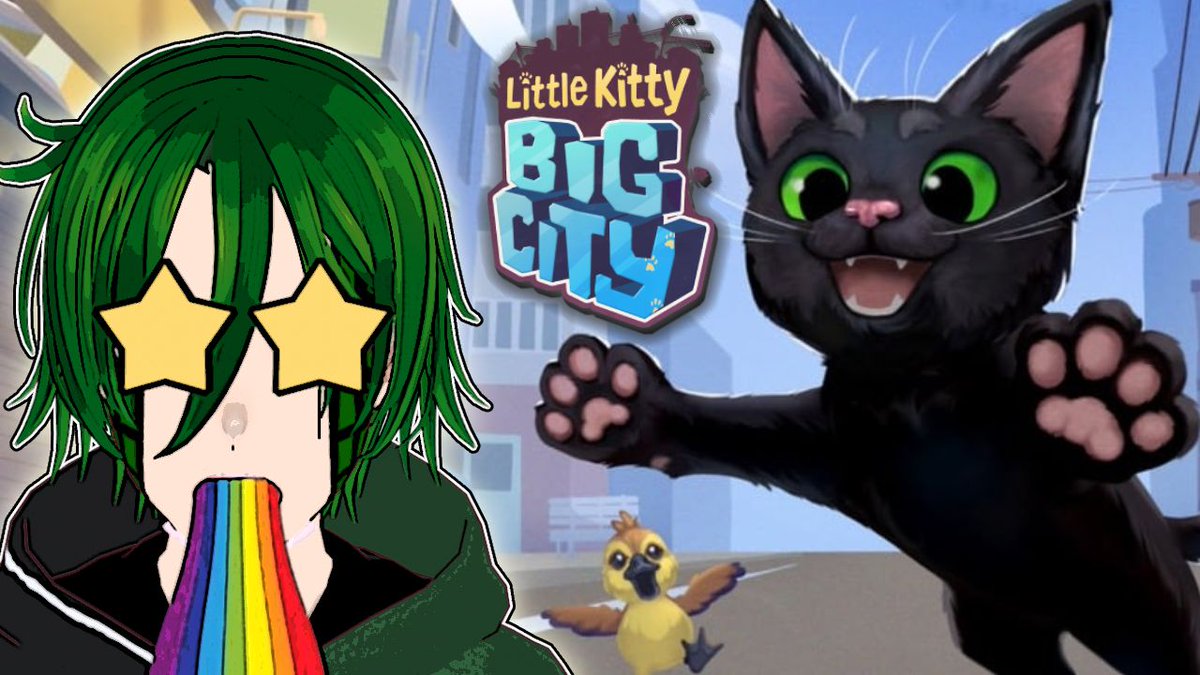 xanddon's tweet photo. 🦖 "Miau miau... miau miau... miau miau miau miau!(tradução:Ei pessoal! Tudo bem?! Hoje teremos live de gatinho!)"🦕
🎮 Little Kitty Big City
🕐 19:30
Não percam👍
📺 https://t.co/O8O90arcP3
📱 https://t.co/Vich8oDZyJ
#vtuber #vtuberbr #littlekitty #littlekittybigcity https://t.co/SgpwLm5uuP