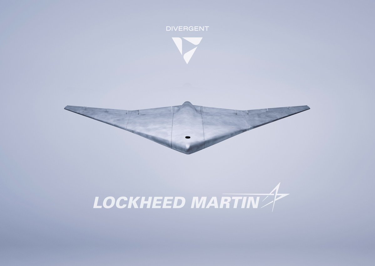 Divergent3D's tweet photo. With our manufacturing platform, DAPS™, we design, build, and assemble structures and solutions across critical industries.​

One recent example is our work with @LockheedMartin. Together, we took an autonomous drone from design to hardware in months, using a digital-first approach to compress the path from engineering to production. Divergent supplied an advanced design, additively manufactured and robotically assembled airframe.​

Now with our new 430,000 sq. ft. factory, and the Monolith One, our in-house, industrial, metal 3D printers, we are ramping up our manufacturing operations to deliver an 8X increase in annual production output for our customer programs across the defense and commercial sectors.​

Read more here: https://t.co/A7f4PBWEJH