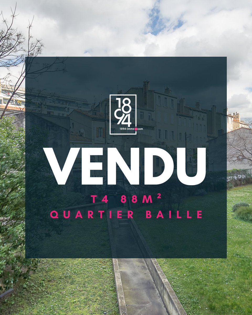 jeremyde1894's tweet photo. 🏡 VENDU à Baille ! ✍️
Ce Type 4 de 88 m² vient d'être vendu avec la signature de l'acte authentique. Merci à mes vendeurs pour leur confiance et félicitations à l'acquéreur ! Vous avez un projet de vente à #Marseille ? Échangeons. 📩 #ImmobilierMarseille #Vendu https://t.co/uj3nI0jpid