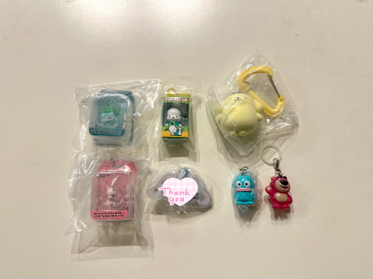 _ks_03_'s tweet photo. めじるしアクセサリー ガチャガチャ 交換
サンリオキーリングハンガー けろけろパーティー ヨッシーめじるしアクセサリー 妖怪ウォッチ リルアラモード

【譲】画像1.2枚目

【求】画像3枚目
ヨッシー めじるしアクセサリー＞それ以外

郵送での交換📮
お気軽にお声掛けお願いいたします。 https://t.co/5kUMtexoSw