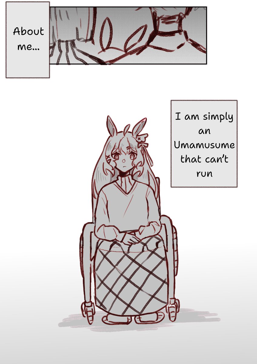 haandayo's tweet photo. An Umamusume That Can't Run (P1)

(i can't think of any better title my bad 🥀)

#umamusume https://t.co/sxwyJwcpeB