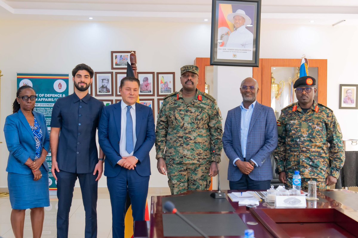 ChrisOMagezi's tweet photo. Gen Kainerugaba Meets NMG Owners Over Daily Monitor, NTV Closure

The Chief of Defence Forces (CDF) and Senior Presidential Advisor for Special Operations, Gen. Muhoozi Kainerugaba, has met with the leadership of Nation Media Group (NMG) Uganda to discuss the ongoing closure of its outlets, which include NTV Uganda and the Daily Monitor.

The meeting, which took place at the Special Forces Command headquarters in Entebbe, was attended by NMG owner, Mr. Rostam Aziz, and his son, Mr. Saam Aziz, alongside Ms. Georgia Mutagaywa, the Chief of Staff of Taarifa Limited, which is the parent organization of NMG.

Veteran journalist and PLU leader Andrew Mwenda also attended, alongside Acting UPDF/Defence Public Information Director, Col. Chris Magezi.

The meeting follows the recent closure of NMG Uganda’s premises by security forces. The shutdown was instituted on the orders of the CDF following guidance of the President and Commander-In Chief of the UPDF. General Kainerugaba cited the sustained blackmail campaign by the media group against the government of Uganda and its leadership, alongside promoting opposition and foreign interests at the expense of Uganda.

During the deliberations, specific instances of what the government deems biased and malicious reporting were reviewed, with the NMG ownership committing to adopting a more patriotic, balanced, and objective approach to their journalism moving forward.

This meeting is part of an ongoing dialogue to resolve the standoff between the media group and the government.

Gen. Kainerugaba announced via his social media channels that he will present a formal report on the discussions to the President for consideration before a final decision on reopening the premises is made.