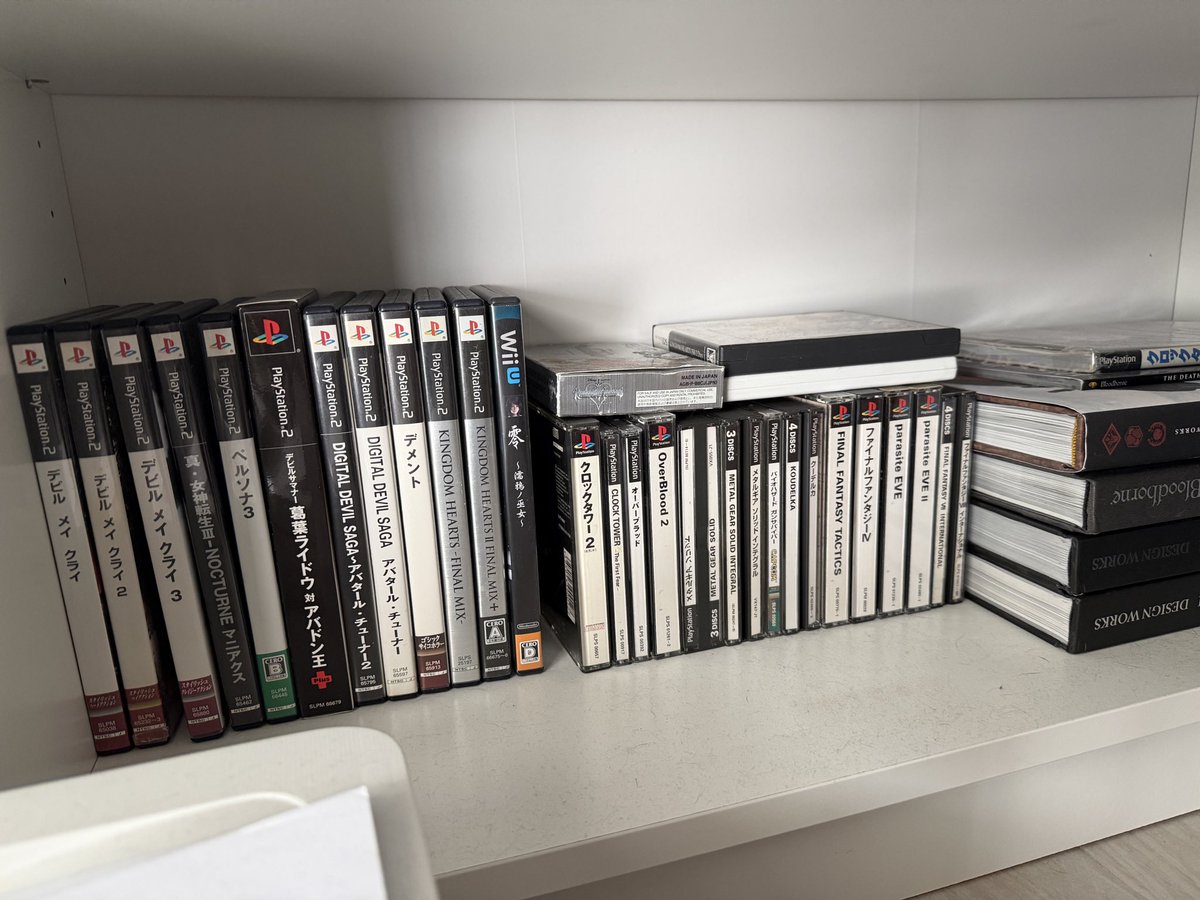 horrorvisuals's tweet photo. Grim.

I only started collecting games a few years ago, but there’s something irreplaceable about owning a physical copy of the media you love.

No delisting, no licensing dispute, no server shutdown can take these away from me. As long as I have the disc, I have the game. https://t.co/mFUCQXkdVJ