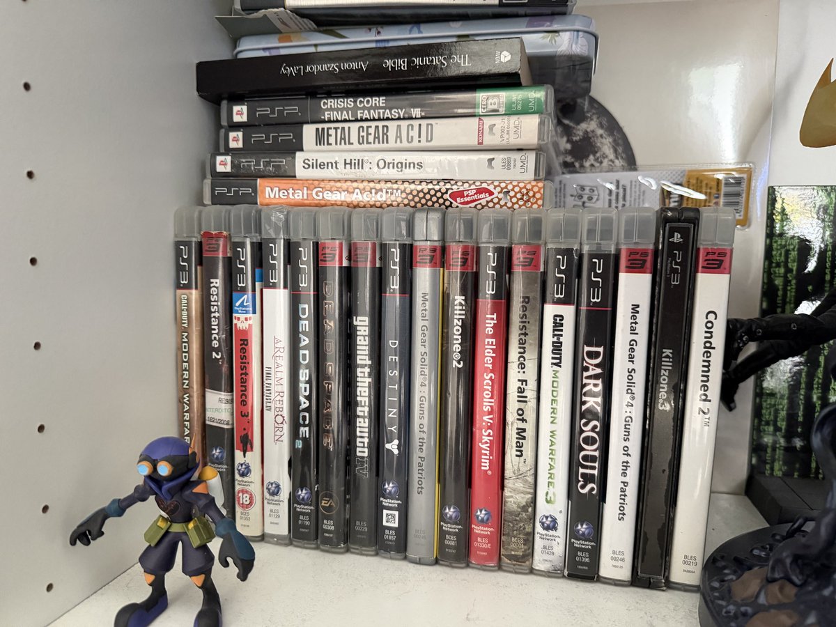 horrorvisuals's tweet photo. Grim.

I only started collecting games a few years ago, but there’s something irreplaceable about owning a physical copy of the media you love.

No delisting, no licensing dispute, no server shutdown can take these away from me. As long as I have the disc, I have the game. https://t.co/mFUCQXkdVJ