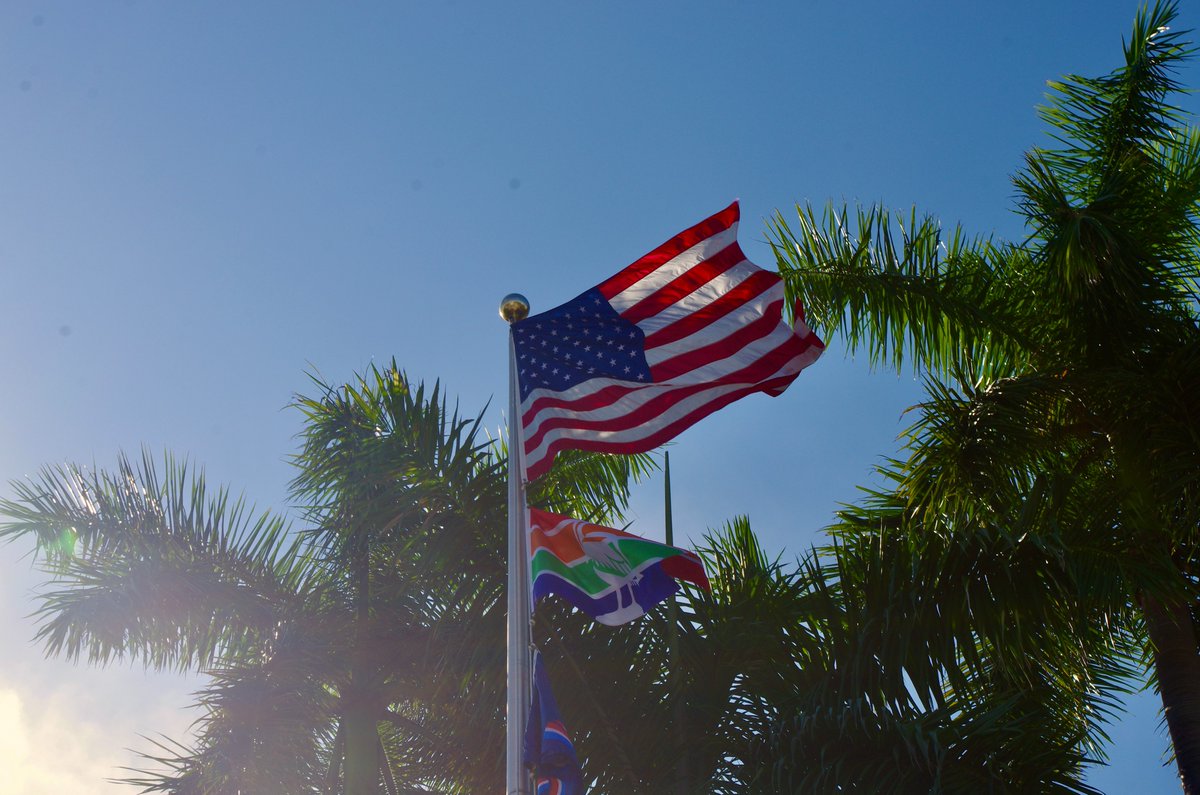 LindsayCrossFL's tweet photo. What a special way to kick off Independence weekend at City Hall, with @MayorKenWelch alongside local leaders, talented performers, and inspiring speeches this morning. Proud to see our community coming together to celebrate!

#IndependenceWeekend #StPete #USA250 https://t.co/atPyoPnLsJ