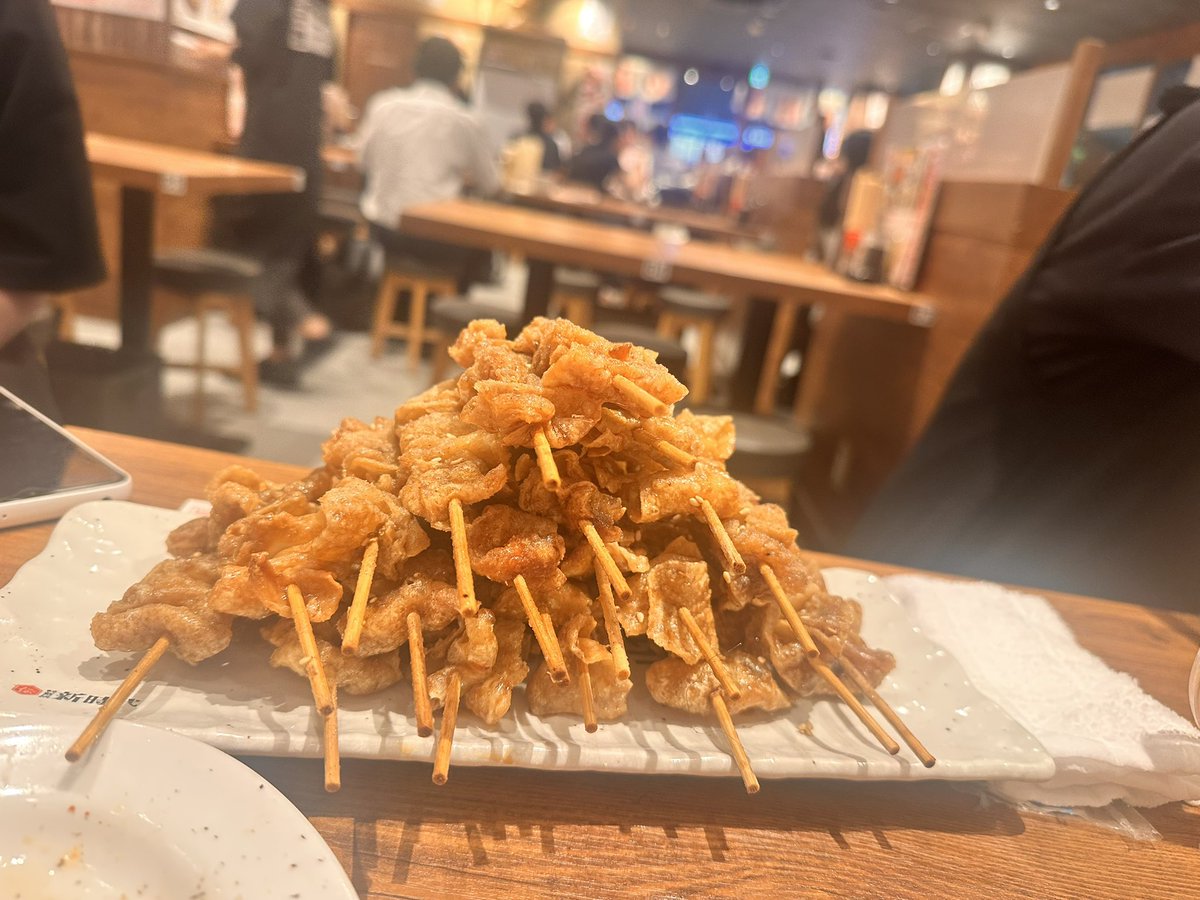 sidkero's tweet photo. 伝串たべたー
久しぶりの飲み会でした🍺

おやすみなさい(:3[____] https://t.co/XeAnVjI38T