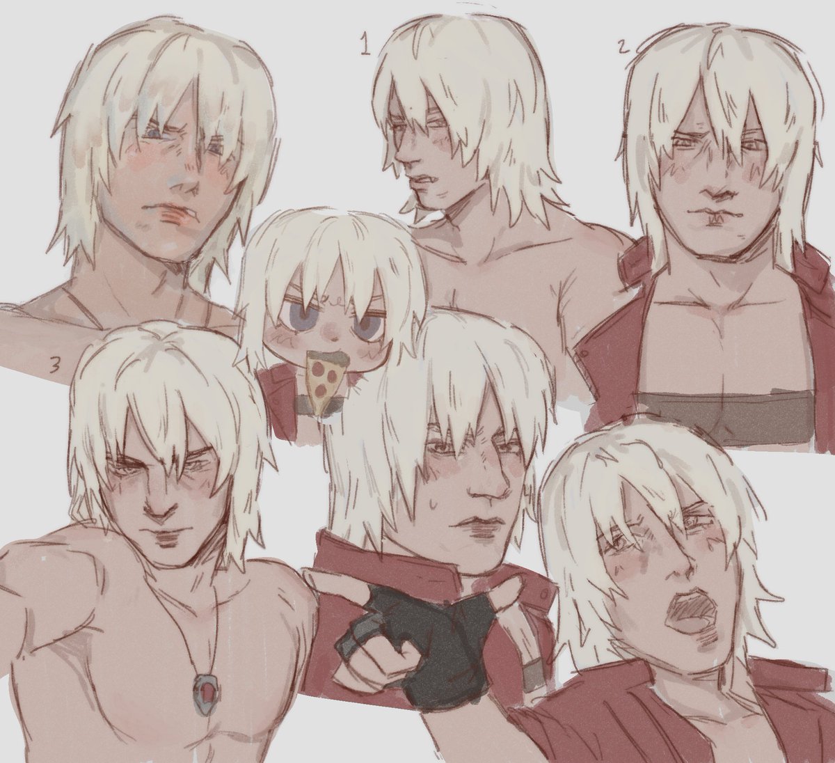 fataltype's tweet photo. old dante sketch page #dmc3 https://t.co/F75QeAUlRk