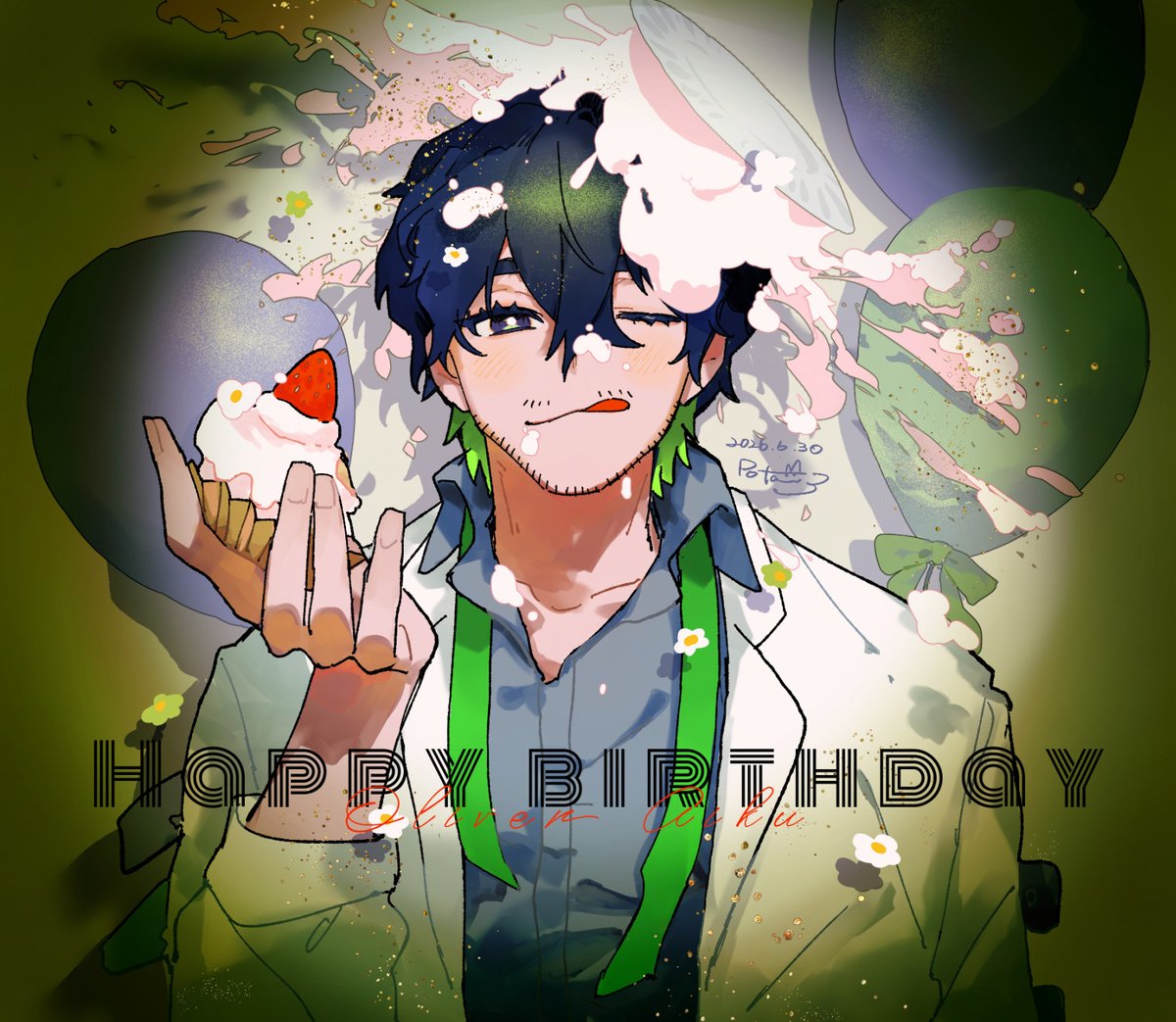 Lionmaru1520's tweet photo. aikさんお誕生日おめでとうございました！！！ https://t.co/bgFDgUZEd8