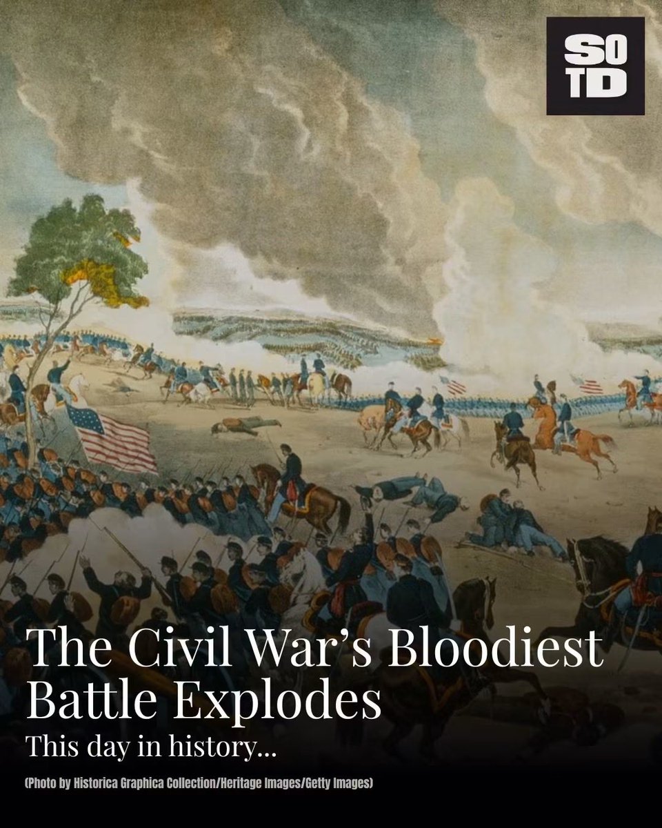 SLD2027's tweet photo. THIS DAY IN HISTORY: 

The year is 1863… America is torn apart… the Civil War is raging…

… And on July 1, the Battle of Gettysburg begins. Union Major General George Meade leads the Army of the Potomac. The legendary Confederate General Robert E. Lee commands the Army of Northern Virginia. It is the single bloodiest battle of the entire Civil War. The carnage lasts three days and is staggering. An estimated 51,000 soldiers from both sides are killed, wounded, captured, or missing. The Union prevails.

Shelby Foote, one of America’s finest historians who chronicled the Civil War in an epic three-volume history, argued that Lee lost by ordering two divisions to charge the Union’s position in what is now known, infamously, as “Pickett’s Charge.”

“The single greatest mistake of the war by any general on either side was made by Robert E. Lee at Gettysburg,” Foote said in a 1999 interview, “when he sent Pickett’s and Pettigrew’s divisions across that open field, nearly a mile wide, against guns placed on a high ridge and troops down below them, with skirmishers out front. There was no chance it would succeed.”

Memorializing the battle four and a half months later, President Abraham Lincoln delivered a two-minute address that remains today the greatest speech ever delivered by a U.S. president: the Gettysburg Address.

“Four score and seven years ago, ” it began.

Want more stories like this? Subscribe using the link below. (From @DailyCaller)

https://t.co/QFgxFqUTAO