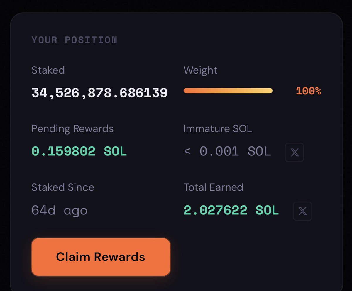 Makingit7digits's tweet photo. This is my personal position in @wearewagmi 

It is staked with @TibaneLabs 

I feel like I have already made it 

I suggest max bidding Wagmi here 

GnM6XZ7DN9KSPW2ZVMNqCggsxjnxHMGb2t4kiWrUpump https://t.co/95PvCpGkFy